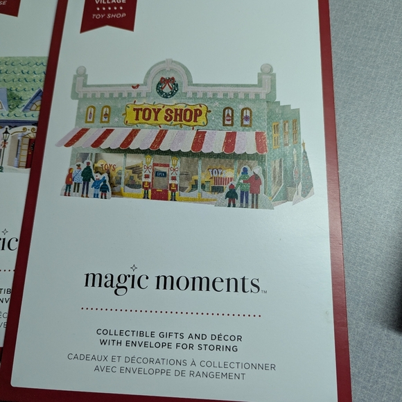 American Greetings Modern Merry Village Complete Set - Picture 4 of 12